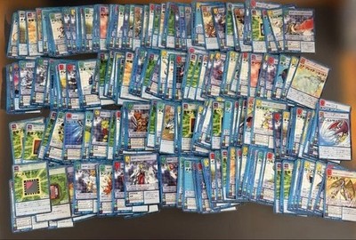Digimon Card Game Old Back 300 Karten Bulk Set Sammlerzustand Gebraucht