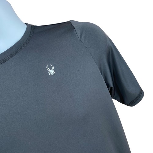 Spyder Youth Shirt Size XL Charcoal Short Sleeve H2O Surf- Sand-Sun Collection - Picture 8 of 11