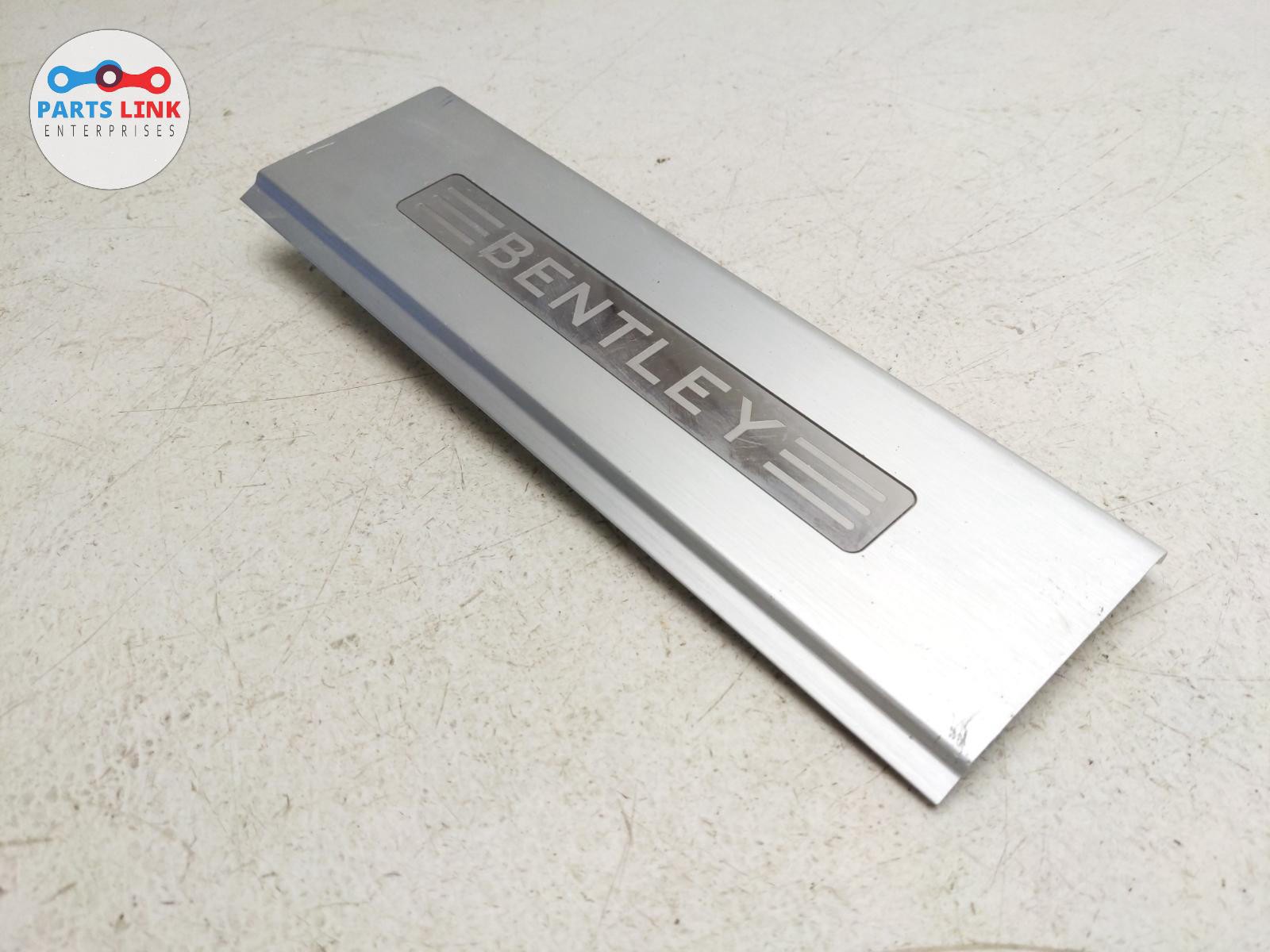 2016-20 BENTLEY BENTAYGA REAR LEFT DOOR SCUFF PLATE STEP SILL TRIM COVER INSERT