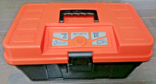 Home Depot Talking Tool Box  TOOLS Kids Construction Toy SOUNDS TESTED WORKING 