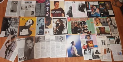 SADE magazine clippings Berichte Poster 