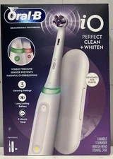 Oral-B iO Perfect Clean & Whiten Rechargeable Electric Toothbrush (see descrip.)