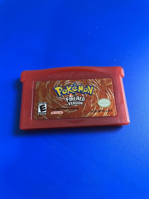 Nintendo Pokémon FireRed Version GBA Cartridge Only - AUTHENTIC TESTED