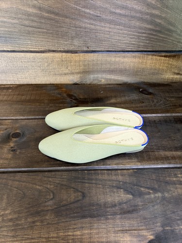 NEW Rothy’s Almond Demi Cedar Green Loafer Shoes Women Size 8.5 - Picture 5 of 11