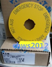 1PCS     Emergency Stop Sign M22-XAK1 Ф 90 emergency stop button label *lg