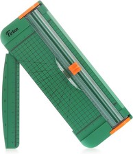 Firbon 12" A4 Paper Cutter-Titanium Straight Trimmer Ruler Scrapbook Label