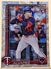 2025 Topps Update Series - Armando Alvarez #US161 Diamante Foil (RC)