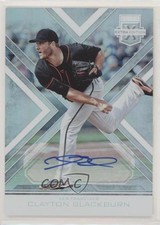 2016 Panini Elite Extra Edition Auto Clayton Blackburn #118 Auto nd3