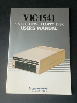 COMMODORE COMPUTER VIC 1541 FLOPPY DISC USER'S MANUAL Bedienungsanleitung