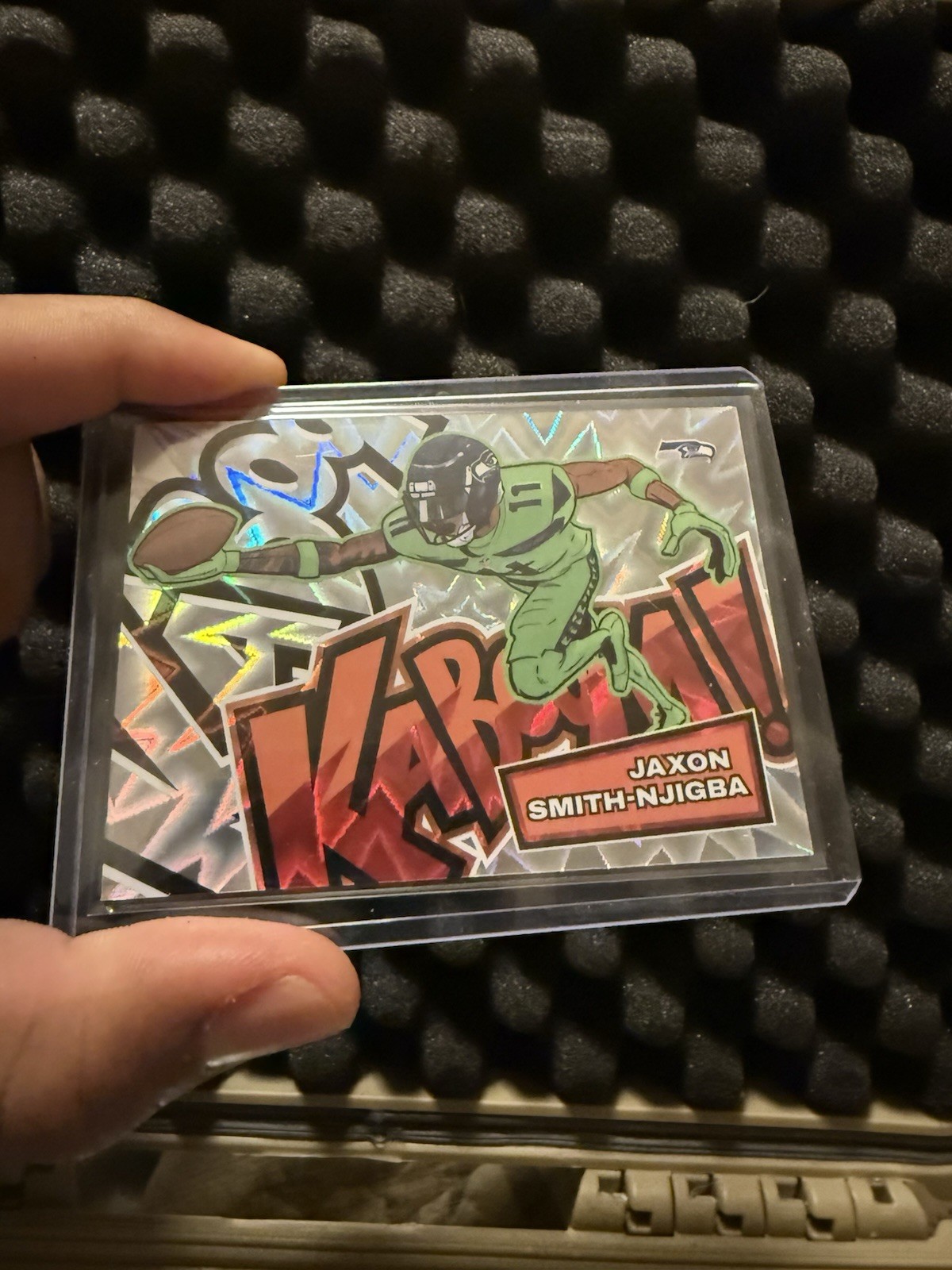 2025 Panini Absolute - Kaboom! Horizontal Jaxon Smith-Njigba #27