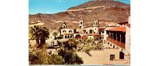 Scotty's Castle Detail Postcard: Death Valley Monument Moorish Style ~1940s