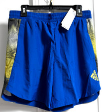 NWT Adidas Men's 7 inch Aeroready Training Shorts Color: Blue Size: L 50 Off
