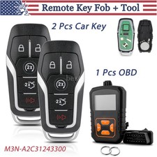 2 For 2016 2017 Ford Edge Explorer Mustang Car Remote Key Fob Programmer Tool