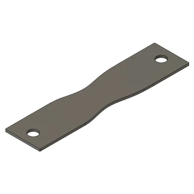 DRUM STASH Ludwig Bowtie Compatible Snare Drum Lug Spacer, Long 3D Printed, Black, +/-4.5"