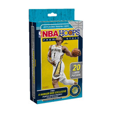 Panini NBA Hoops Premium Stock 2019-20 Hanger Box (Purple Disco Prizms, 20...