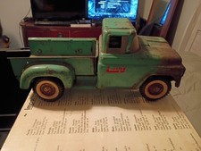 Vintage Buddy L Stepside Truck 1950  s 13  Pressed Steel