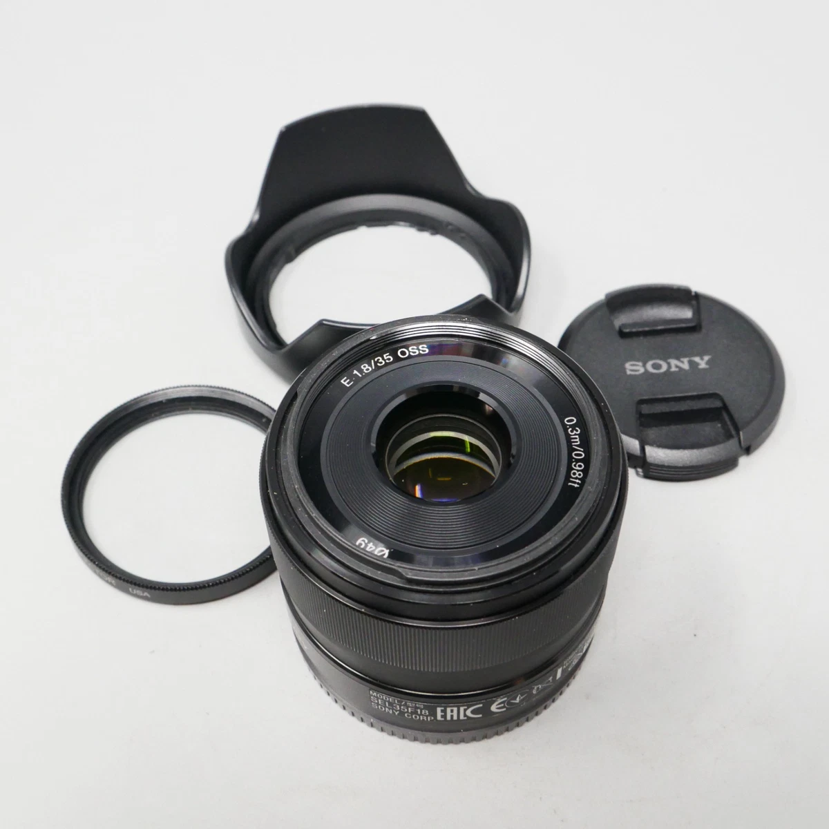 Sony SEL f/1.8 Camera Lenses 35mm Focal for sale - eBay