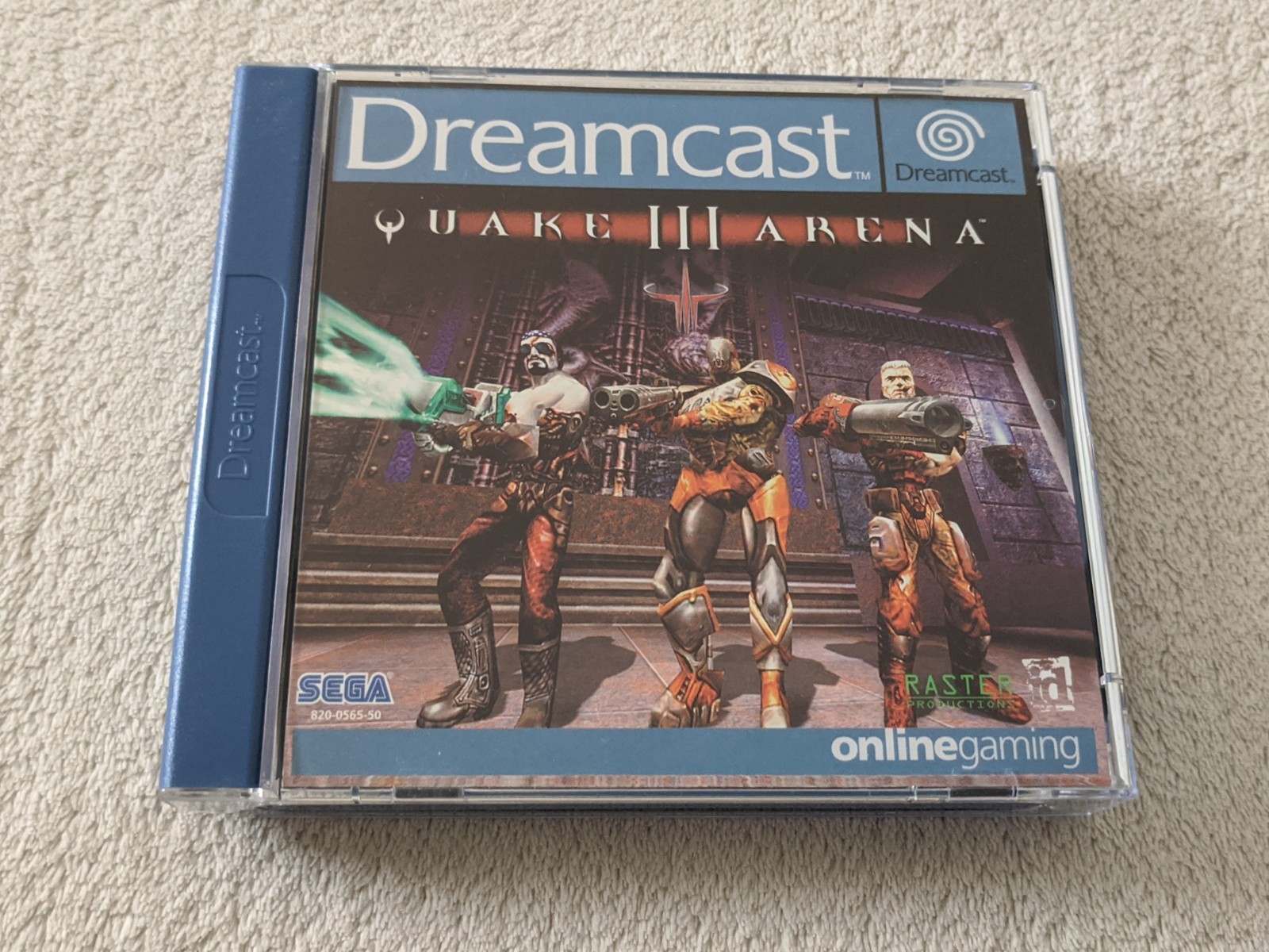 Quake III Arena jeu Dreamcast complet version PAL - comme neuf