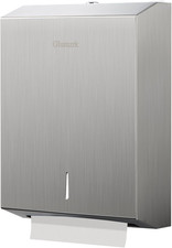 Stainless Steel Wall Mount Paper Towel Dispenser C Z Fold Multifold Lockable