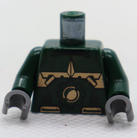 MISPRINT TORSO Ryo 7721 8100 Purple Hair Exo-Force LEGO&reg; Minifigure Mini Figure