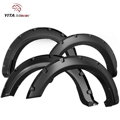 Fender Flares Pocket Rivet for 2023 2024 Ford F250/F350 Super Duty Black 4PCS