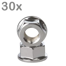 30  split rim nuts M7 Steel for BBS Rial Schmidt O.Z. Dynatech Carline Wheels