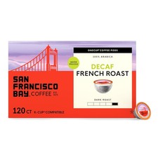 Dark Roast Decaf Coffee Pods, 80 ct, Swiss Water Process