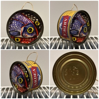 Sardinendose Kunst Handarbeit Volkskunst Skulptur Fisch Ardea Dose Portugal (Thunfischdose)