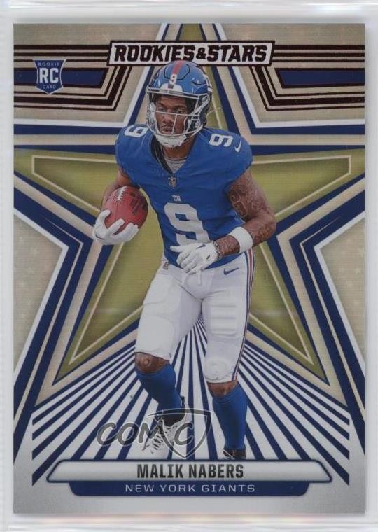 2024 Panini Rookies & Stars Rookies Longevity Malik Nabers #171 RC 07qd