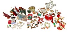 WANTED Crafters Lot Of Vtg  Modern Christmas Craft supplies, ornaments, etc