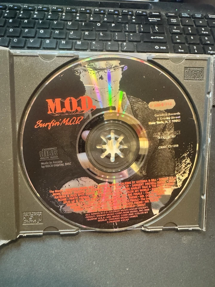 Import CD - M.O.D. - Surfin’ M.O.D. 1988 Caroline CAROL CD 1359 Thrash Metal MOD - Image 4 of 4