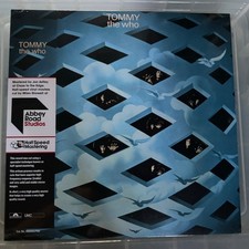 The Who Tommy Half-Speed Master 180G 2 LP Record Album-Rock OPera- Sealed New
