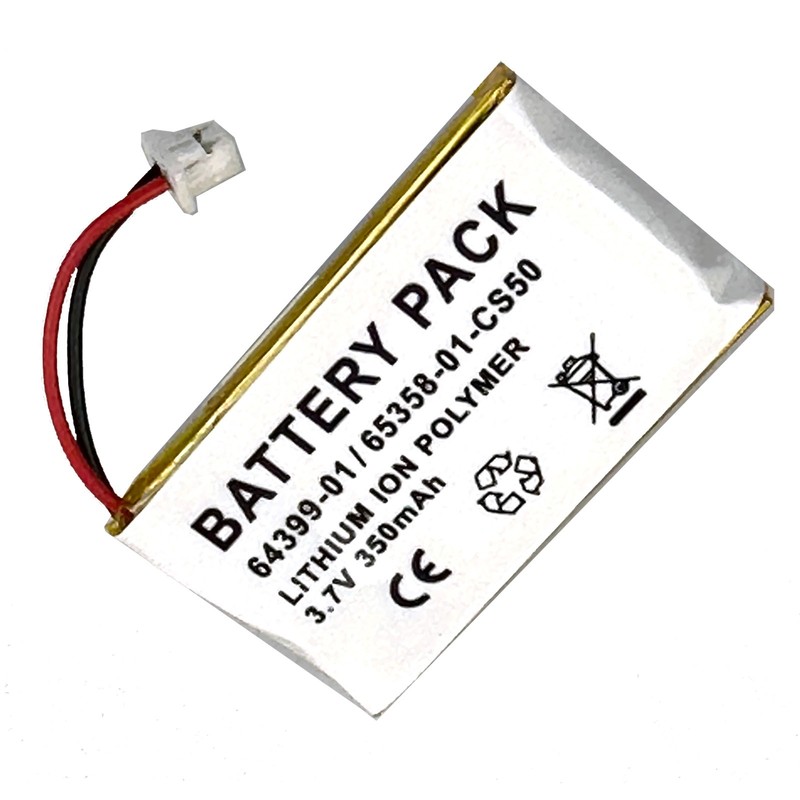 Battery for Plantronics CS50 CS55 Headset CS351N 65358-01 64327-01 Office Phone