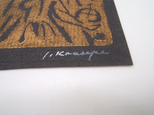 4 VINTAGE POLISH PRINTS BY JANINA KRAUPE - Picture 16 of 17