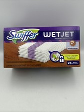 Swiffer WetJet Hardwood Floor Cleaner Refill Pads, 24 Count, Multi-Surface