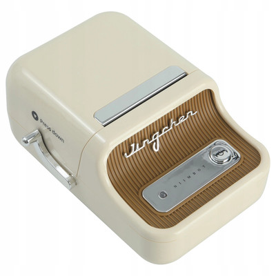EDIBAZZAR | NIIMBOT B21 PRO Thermodrucker 300 dpi Bluetooth CREME Aufkleber