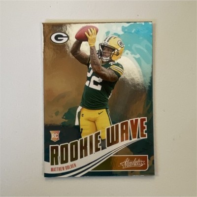 2025 Panini Absolute Matthew Golden Rookie Wave #RW-MGN Green Bay Packers