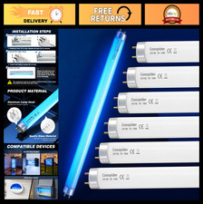 10W CFL Fluorescent Light Bulb - 13 Inch Straight Tube, G13 Base, 6PCS for Home/