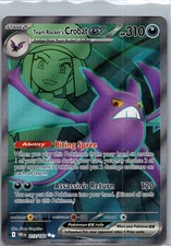 Team Rocket's Crobat ex Holo Ultra Rare SV10: Destined Rivals 217/182 NM