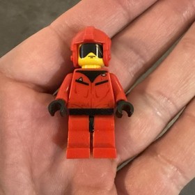 Lego T-16 Skyhopper Pilot 4477 Red Helmet Star Wars Minifigure