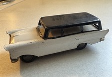 VINTAGE 1950's JAPANESE TIN FRICTION MERCURY TWO-TONE STATION WAGON