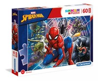 Puzzle Maxi 60 ElementóW. Supercolor. Spider-Man Clementoni