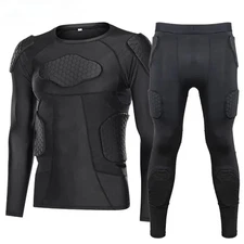 Motorcycle Armor Underwear Protector Motocross Jacket Layer Pants Compression 