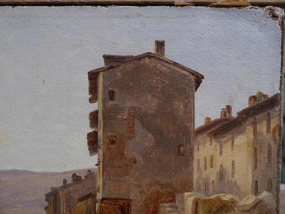 Grenoble,ancien pont de bois vers 1834.Alexan DEBELLE (1805-1897),Isère,Dauphiné - Photo 4/4