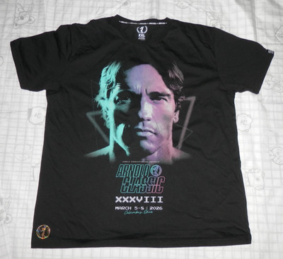 2026 Arnold Schwarzenegger Classic Shirt Columbus OH Mens XXL Bodybuilding New
