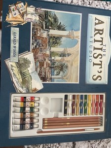 Gerald Woods - The Artist Studio set Art Pint Pencil With Work Book