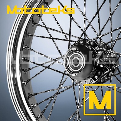 21X3.5 40 SPOKE CALI TWISTED WHEEL FOR HARLEY TOURING BAGGER FRONT