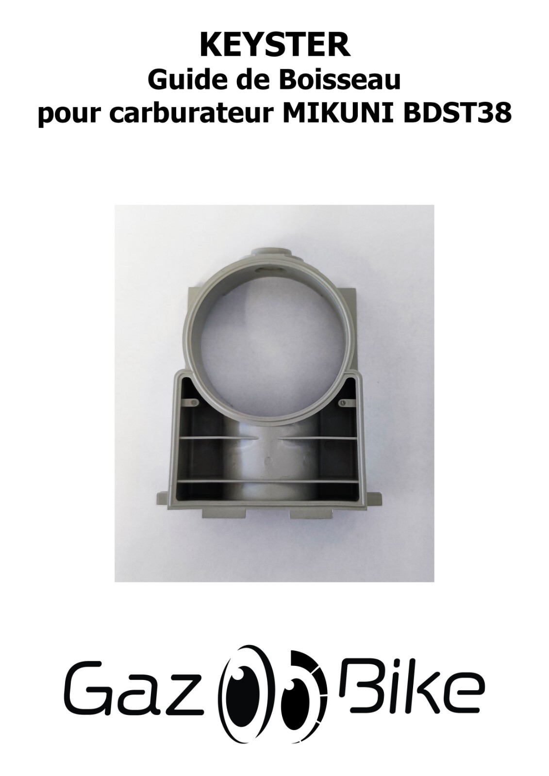 Fin des Trous d'Accélération : Guide Boisseau Mikuni BSDT58 Suzuki GSXR 750
