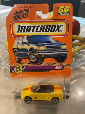 Matchbox MGF Street Cruisers Yellow