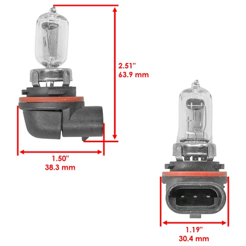 92069-0019 Headlight Bulb For Kawasaki Mule BruteForce Teryx Teryx4 12V 55W - 第 2 张/共 7 张
